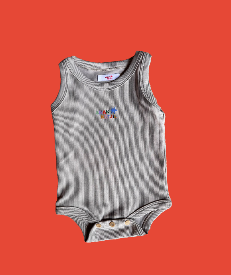 Anak Ketjil Sleeveless Bodysuit