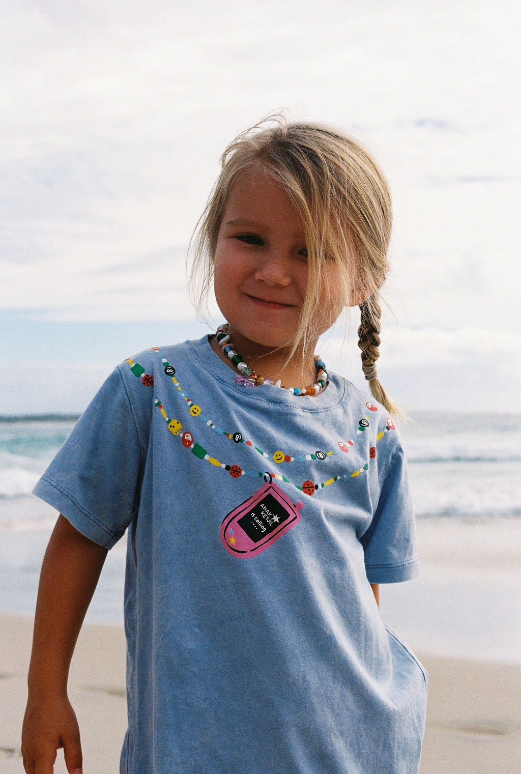Phone Necklace Tee  |  KIDS