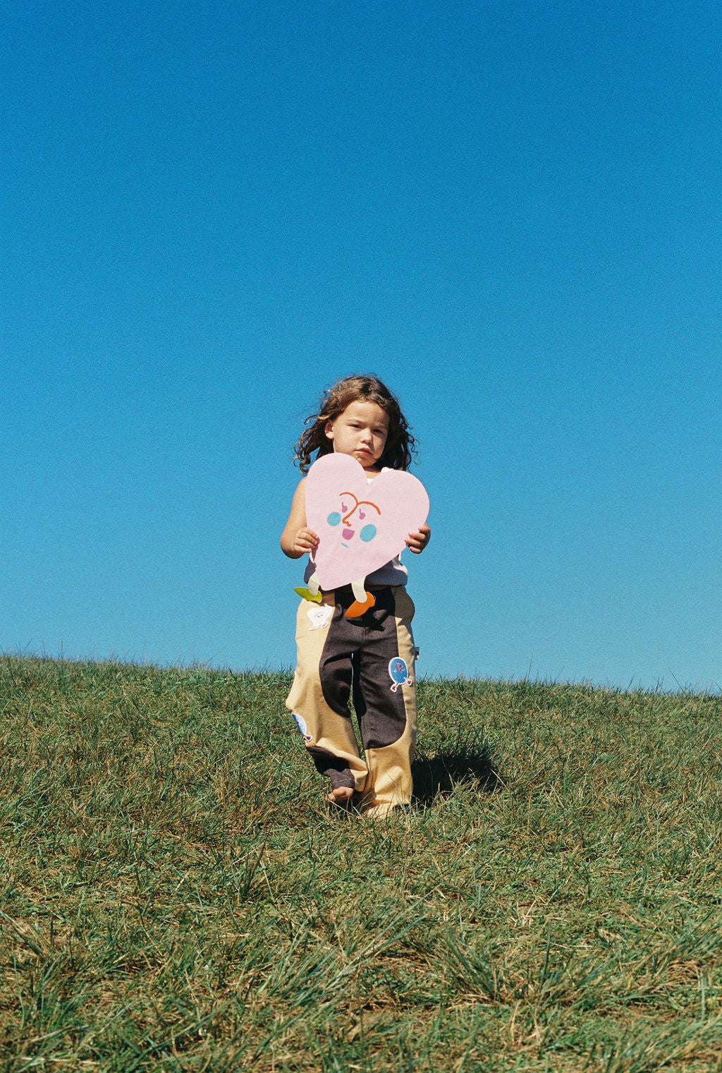 Two Toned Straight Leg Pants