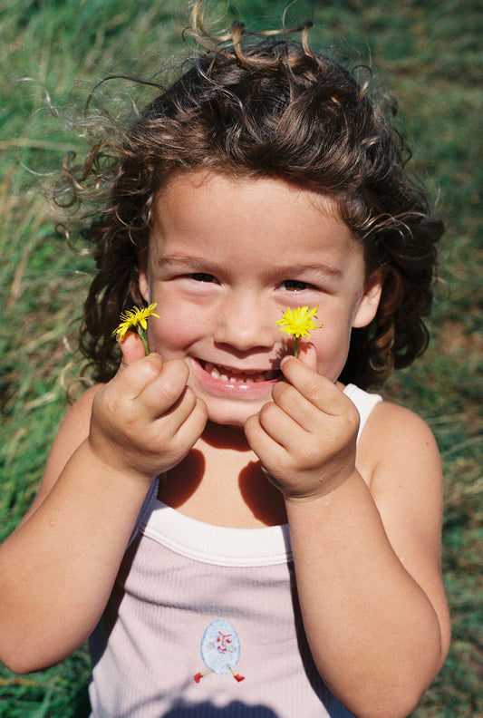 Pinkie Pink Rib Tank