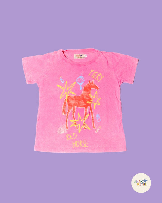 Fiery Red Horse Tee  |  KIDS