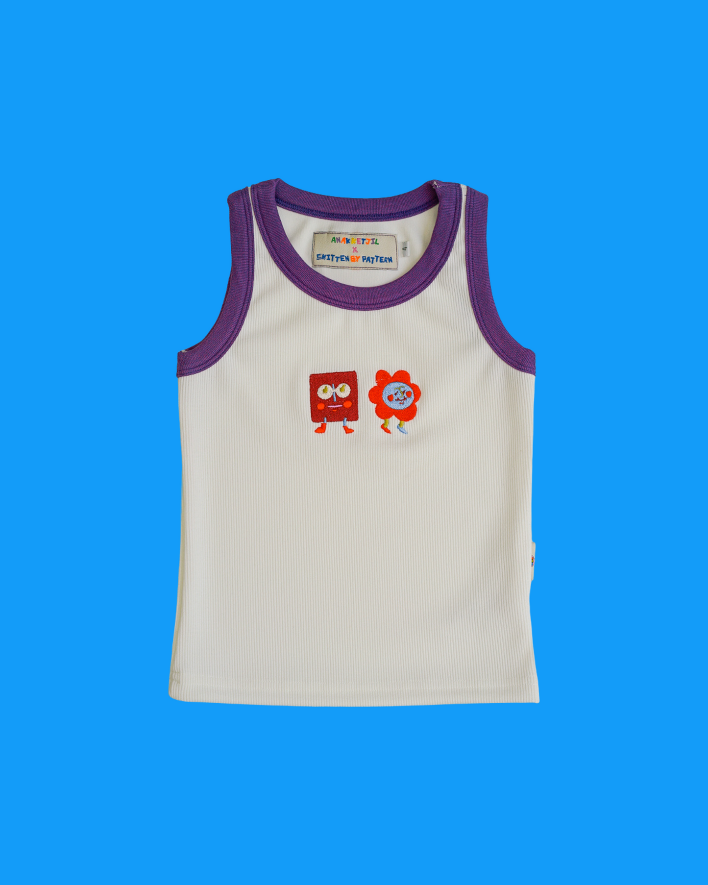 Vanilla White Rib Tank