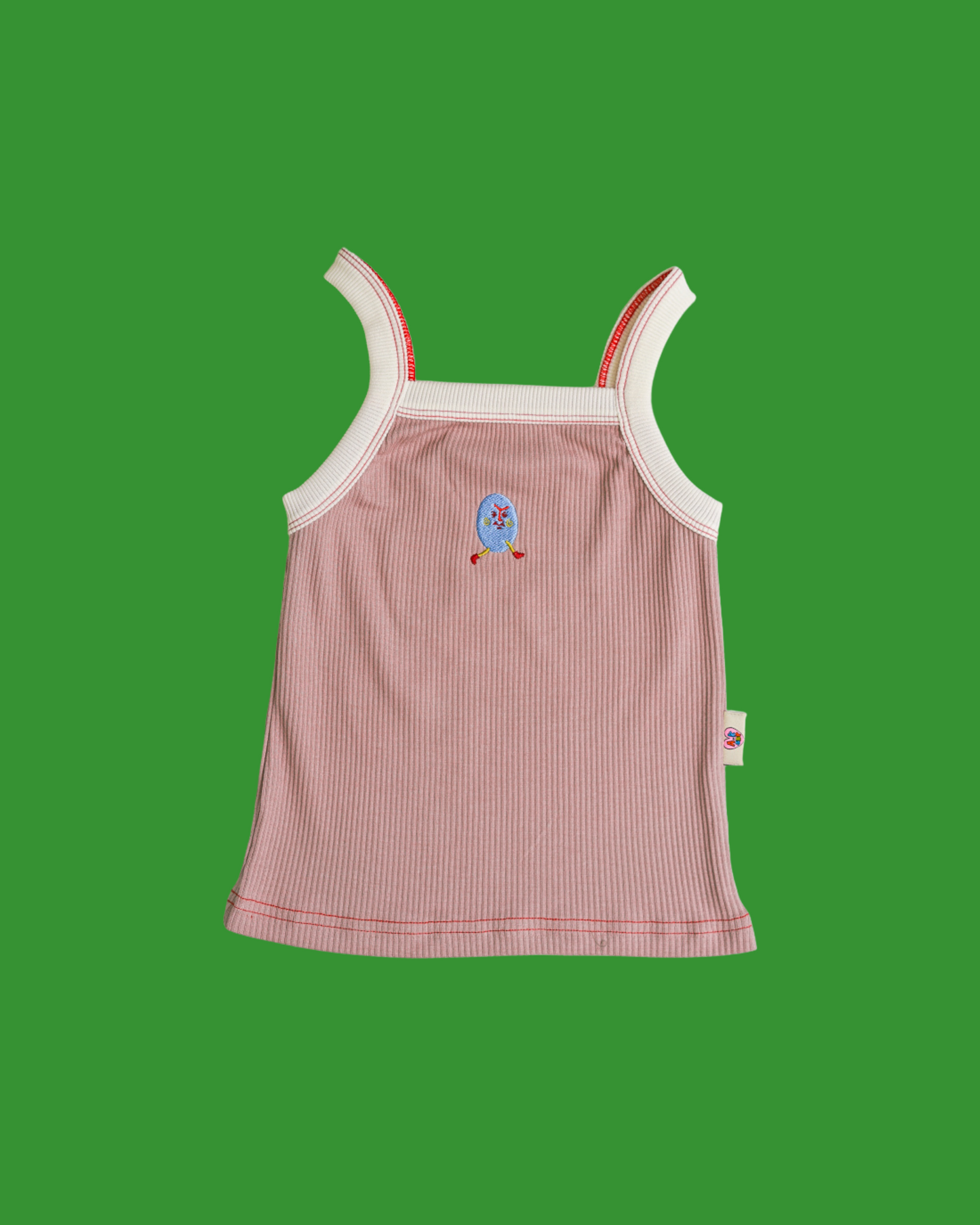 Pinkie Pink Rib Tank