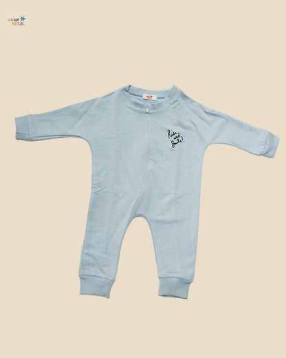 Terry Baby Zipsuit