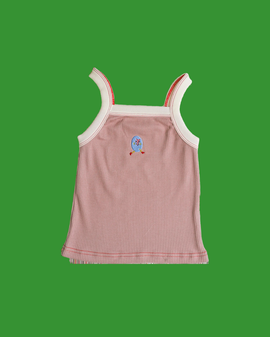 Pinkie Pink Rib Tank