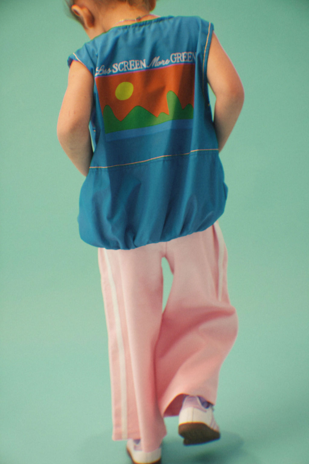 Less Screen More Green Vest