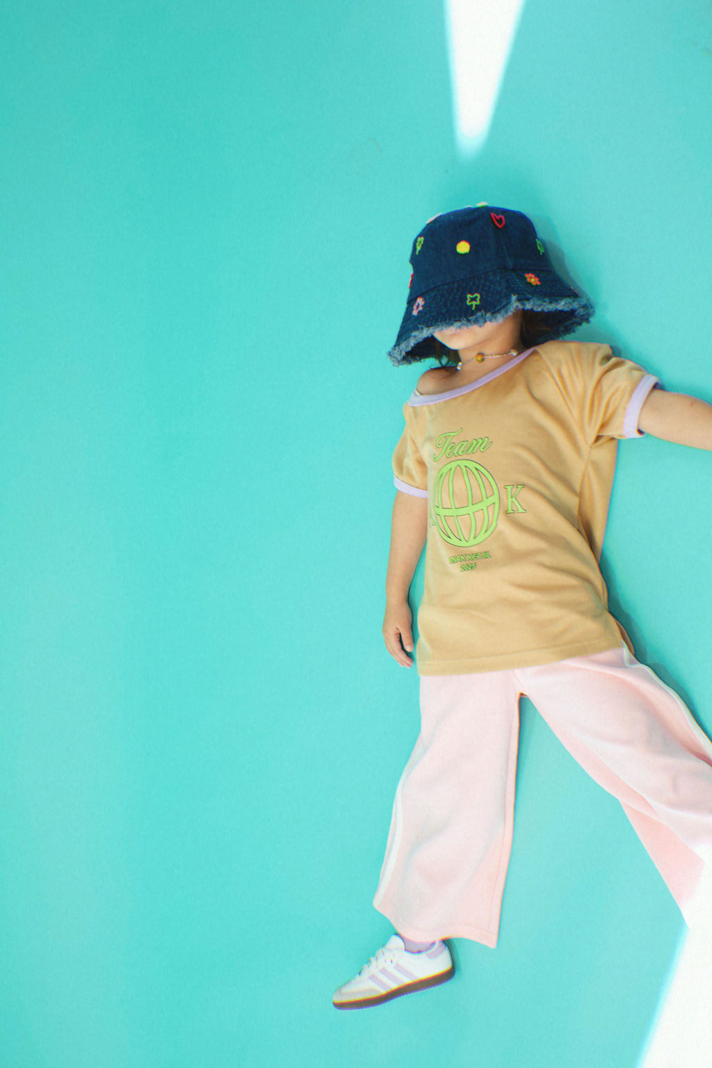 Raw Hem Denim Bucket Hat | ONE SIZE