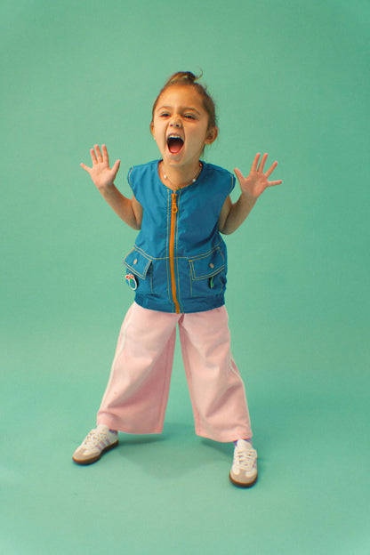 Less Screen More Green Vest