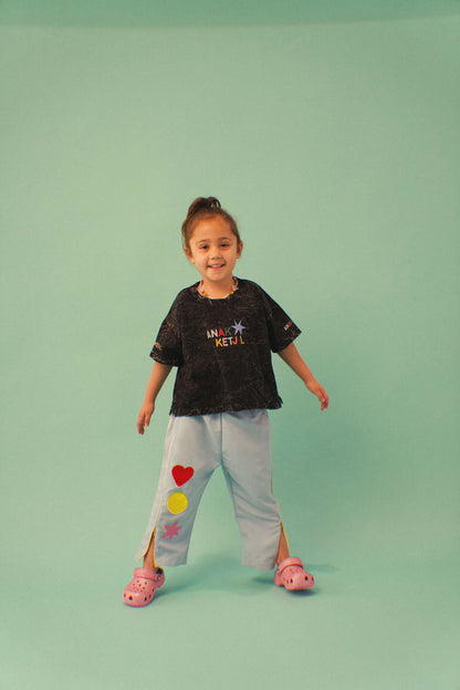 Convertible Side Stripe Pant