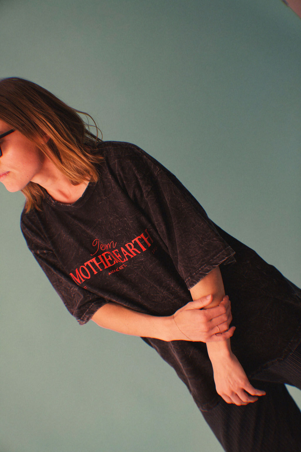 Washed Black Tee | Adult