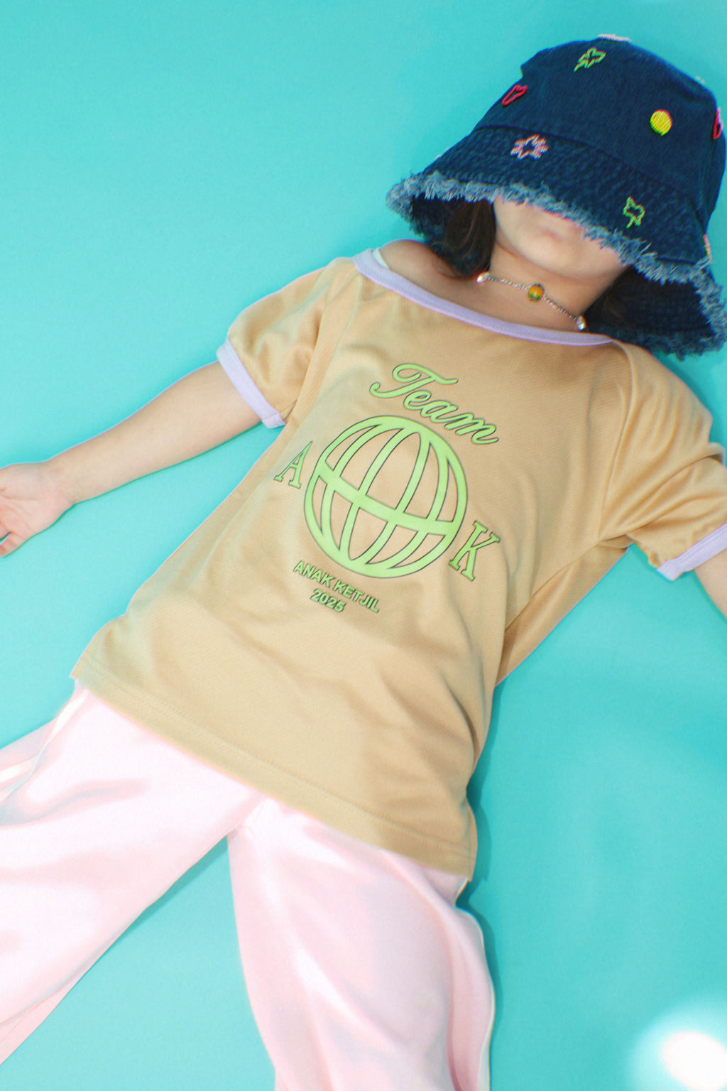 Raw Hem Denim Bucket Hat | ONE SIZE