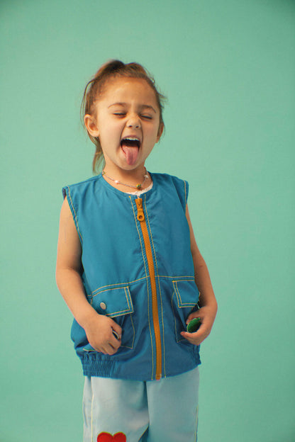 Less Screen More Green Vest