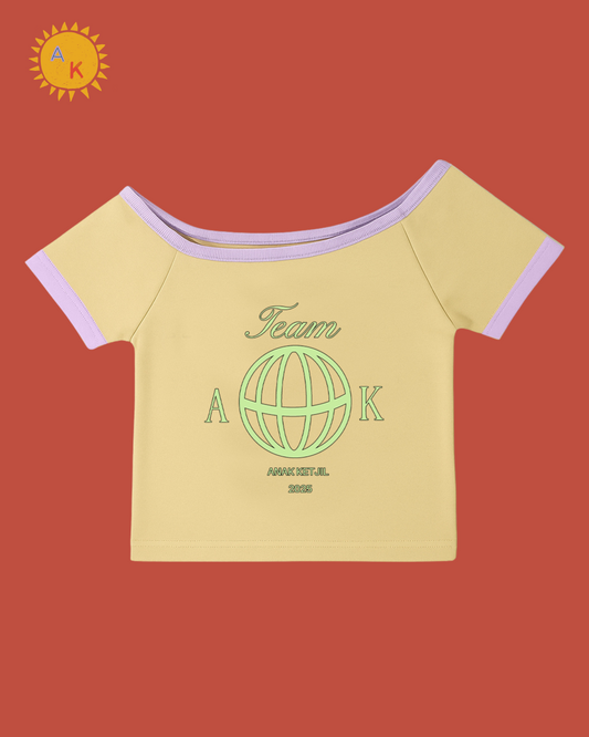 Team Mother Earth Off-The-Shoulder Tee