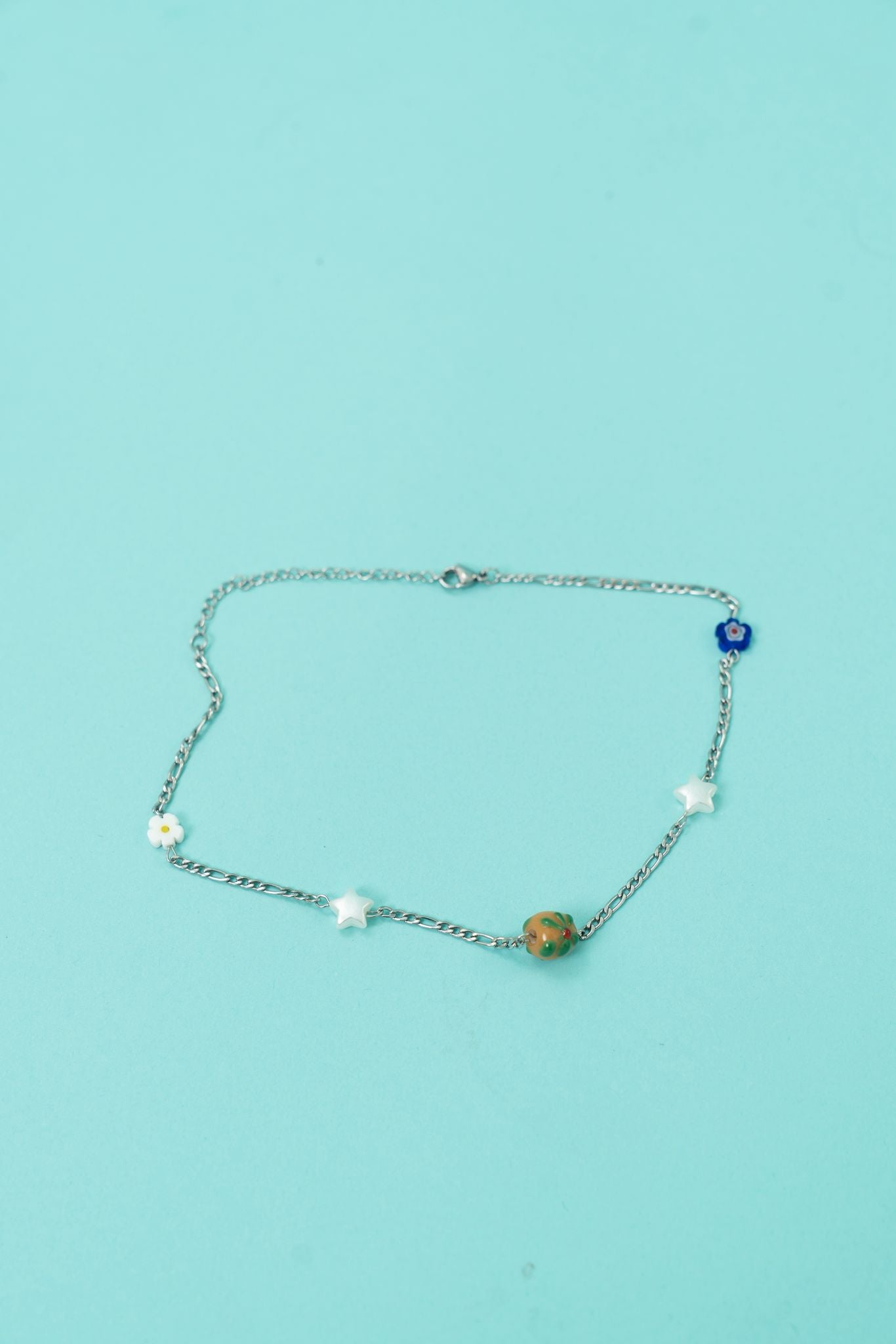 Metal & Beads Necklace